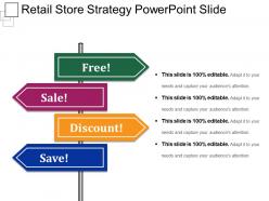 Retail store strategy powerpoint slide