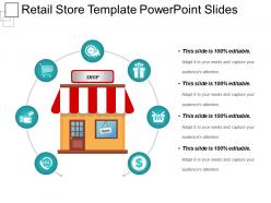 Retail store template powerpoint slides