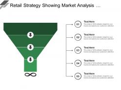 Retail strategy showing market analysis strategic planning retail recruitment