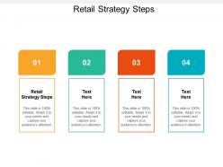 Retail strategy steps ppt powerpoint presentation file clipart images cpb