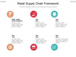 Retail supply chain framework ppt powerpoint presentation file outline cpb