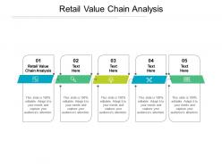 Retail value chain analysis ppt powerpoint presentation portfolio clipart cpb