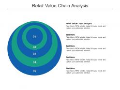Retail value chain analysis ppt powerpoint presentation show layout cpb