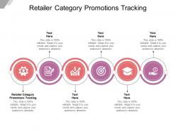 Retailer category promotions tracking ppt powerpoint presentation file templates cpb