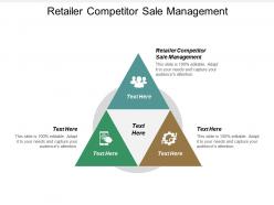 Retailer competitor sale management ppt powerpoint presentation gallery icon cpb