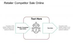 Retailer competitor sale online ppt powerpoint presentation gallery shapes cpb