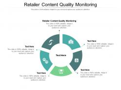 Retailer content quality monitoring ppt powerpoint presentation portfolio grid cpb