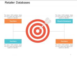Retailer databases ppt powerpoint presentation summary background image cpb