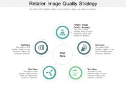 Retailer image quality strategy ppt powerpoint presentation slides background designs cpb