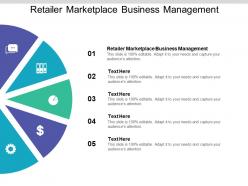 Retailer marketplace business management ppt powerpoint presentation slide cpb