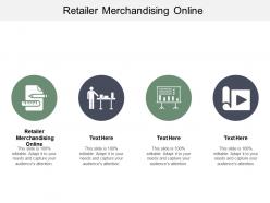 Retailer merchandising online ppt powerpoint presentation file gallery cpb