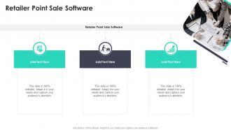 Retailer Point Sale Software In Powerpoint And Google Slides Cpb