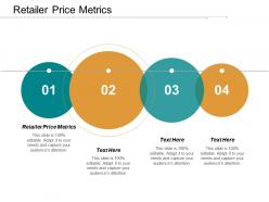 Retailer price metrics ppt powerpoint presentation gallery layout cpb