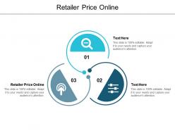 Retailer price online ppt powerpoint presentation pictures structure cpb
