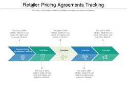 Retailer pricing agreements tracking ppt powerpoint presentation ideas graphics download cpb