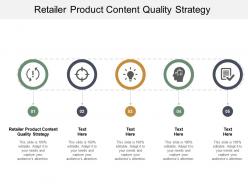 Retailer product content quality strategy ppt powerpoint presentation inspiration slide portrait cpb