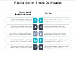 Retailer search engine optimization ppt powerpoint presentation gallery background cpb