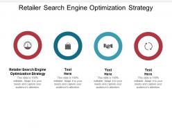 Retailer search engine optimization strategy ppt powerpoint presentation summary samples cpb