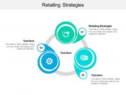 Retailing strategies ppt powerpoint presentation infographics format ideas cpb