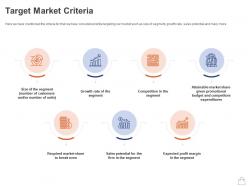 Retailing strategies target market criteria ppt powerpoint presentation model display