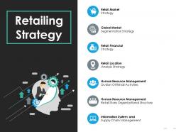Retailing strategy ppt professional infographic template