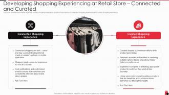 Retailing techniques optimal consumer engagement developing shopping experiencing connected curated
