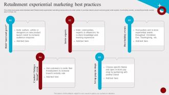 Retailnment Experiential Marketing Best Practices Hosting Experiential Events MKT SS V