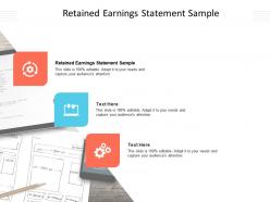 Retained earnings statement sample ppt powerpoint presentation ideas microsoft cpb