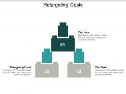 Retargeting costs ppt powerpoint presentation infographics template cpb