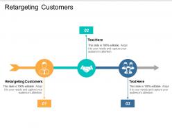 Retargeting customers ppt powerpoint presentation layouts styles cpb