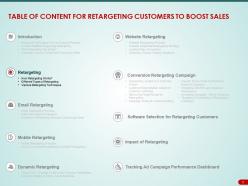 Retargeting Customers To Boost Sales Powerpoint Presentation Slides