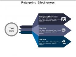 Retargeting effectiveness ppt powerpoint presentation infographics samples cpb