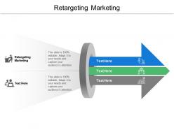 Retargeting marketing ppt powerpoint presentation ideas information cpb