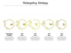 Retargeting strategy ppt powerpoint presentation inspiration introduction cpb