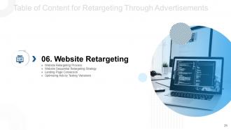 Retargeting through advertisements powerpoint presentation slides