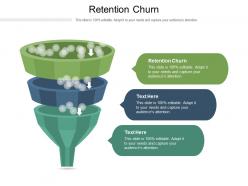 Retention churn ppt powerpoint presentation outline example introduction cpb