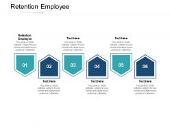 Retention employee ppt powerpoint presentation ideas deck cpb