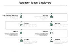 Retention ideas employers ppt powerpoint presentation inspiration background designs cpb