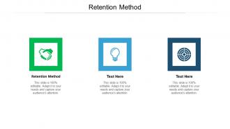 Retention method ppt powerpoint presentation outline example cpb