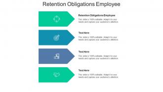 Retention obligations employee ppt powerpoint presentation gallery background image cpb