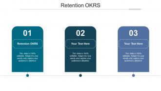 Retention okrs ppt powerpoint presentation slides ideas cpb