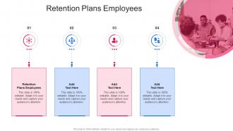 Retention Plans Employees In Powerpoint And Google Slides Cpb