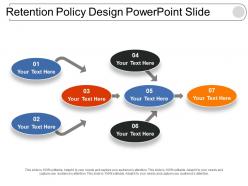 Retention policy design powerpoint slide