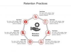 Retention practices ppt powerpoint presentation infographics show cpb