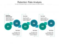 Retention rate analysis ppt powerpoint presentation summary example cpb