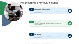 Retention Rate Formula Finance In Powerpoint And Google Slides Cpb