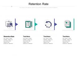 Retention rate ppt powerpoint presentation file maker cpb