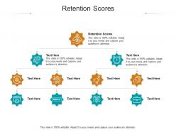 Retention scores ppt powerpoint presentation infographics ideas cpb
