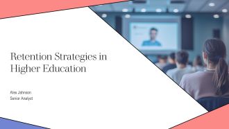 Retention Strategies In Higher Education PPT Mockup AT