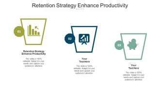 Retention strategy enhance productivity ppt powerpoint presentation pictures files cpb